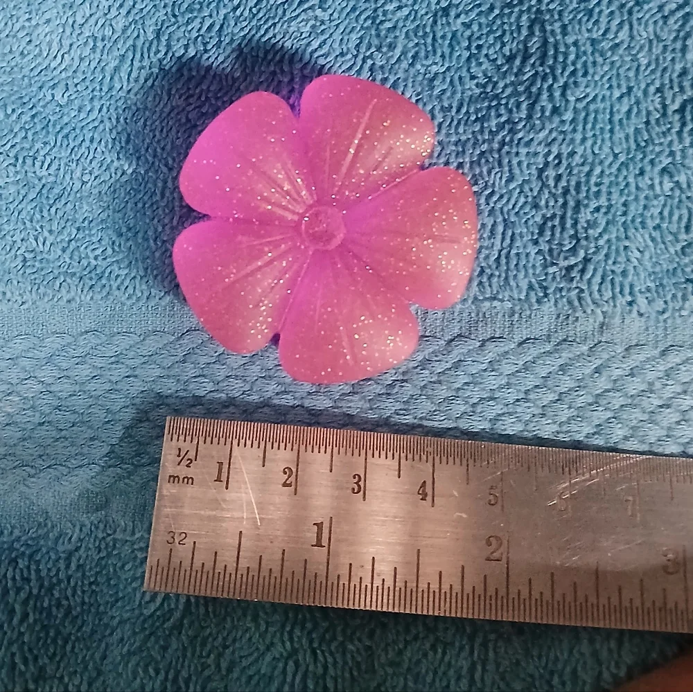 Pink Flower Handmade Resin Art Decor